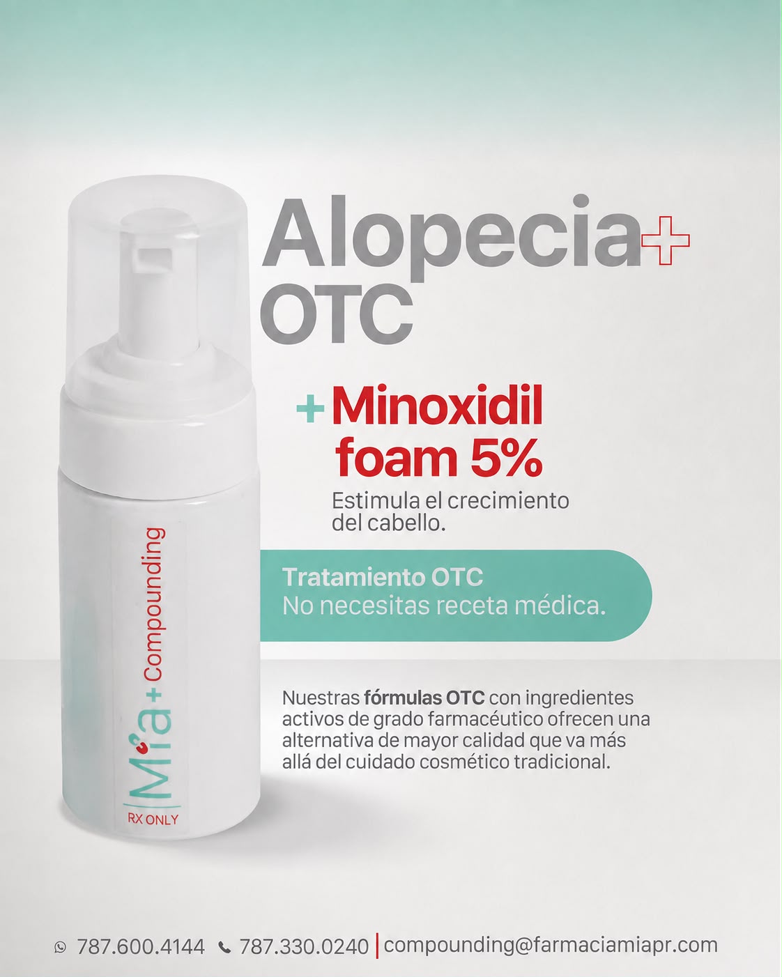 +Caída de Cabello · Mía+ Compounding