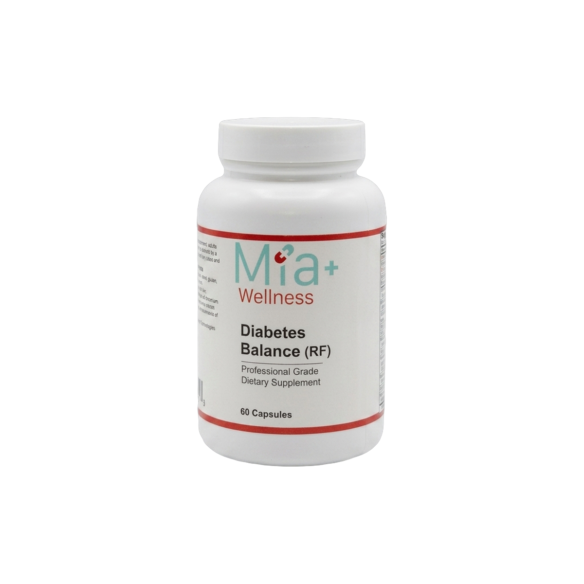 Diabetes Balance (RF) · Mia+Wellness (60 Capsules)
