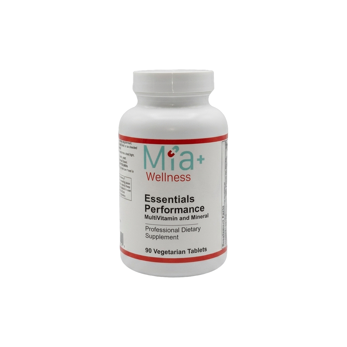 Essentials Performance · Mia+Wellness (90 Vegetarian Tablets)