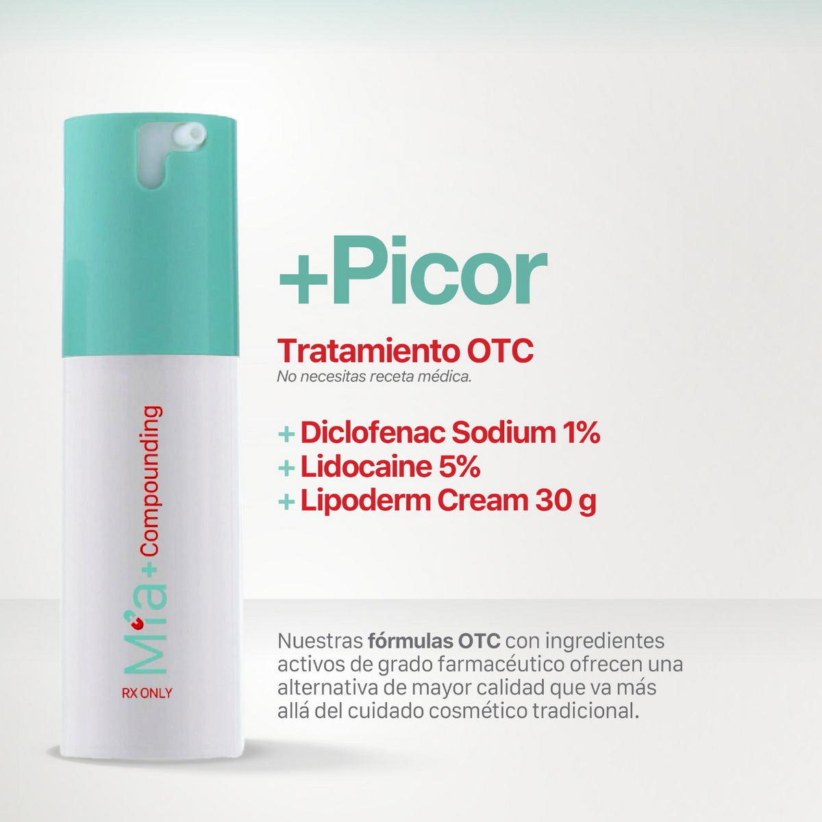 +Picor · Mía+ Compounding