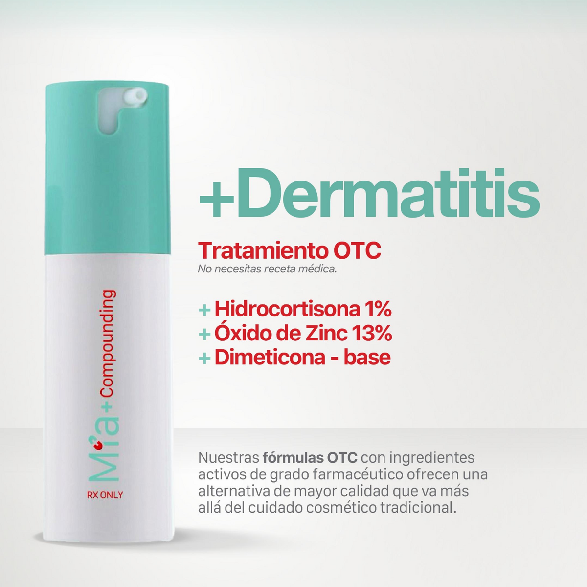 +Dermatitis · Mía+ Compounding