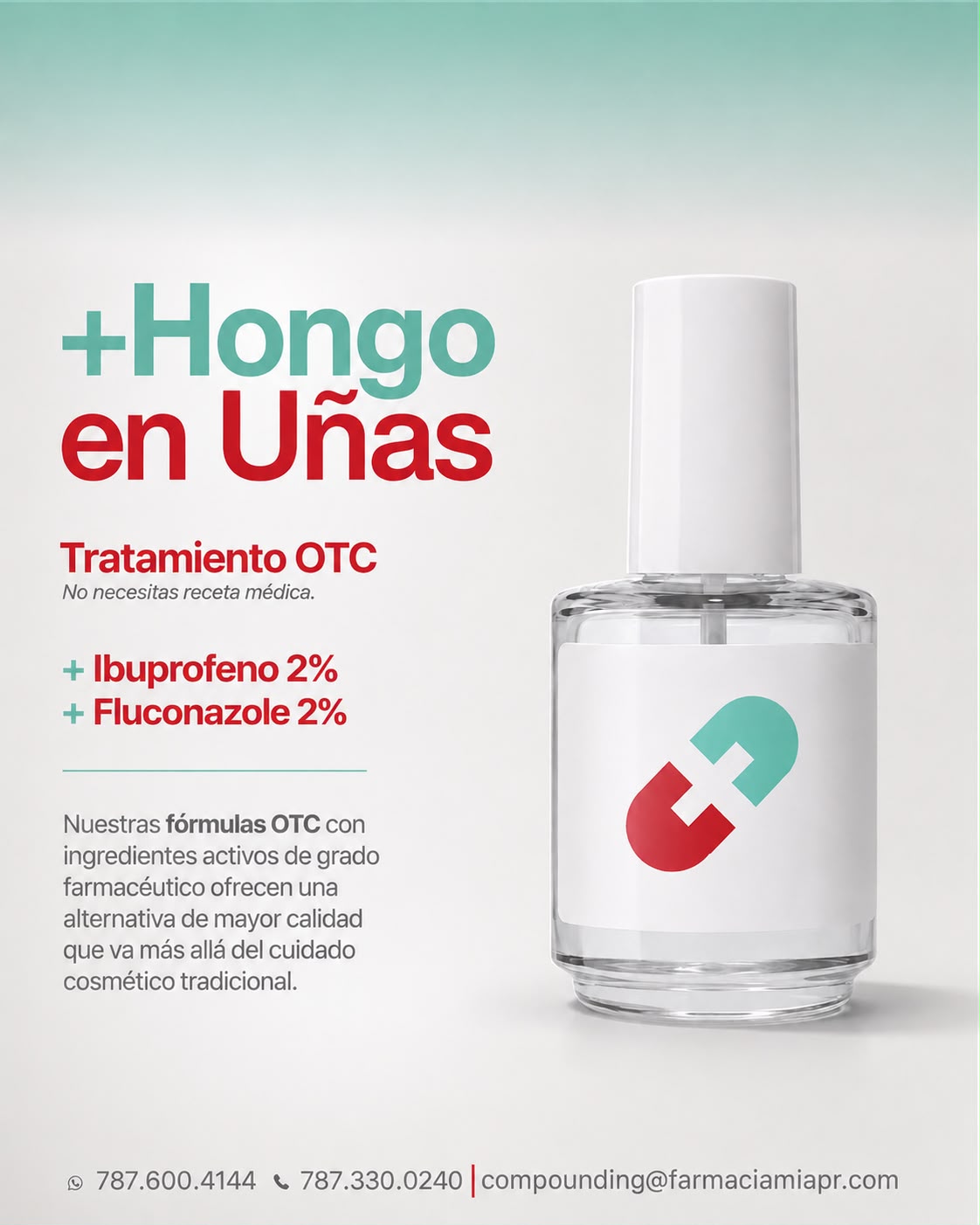 +Hongo en Uñas · Mía+ Compounding