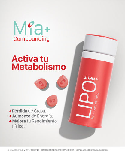 Olympia Pharmaceuticals Lipo · Burn Tabs