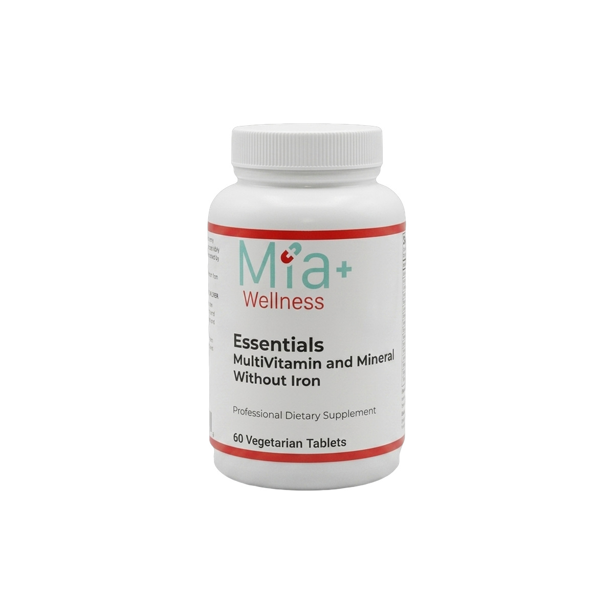 Essentials Multivitamin And Mineral Without Iron · Mia+Wellness (60 Vegetarian Tablets)