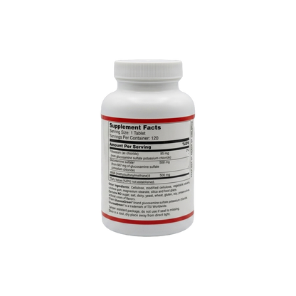 Glucosamine & MSM (RF) · Mia+Wellness (120 Vegetarian Tablets)