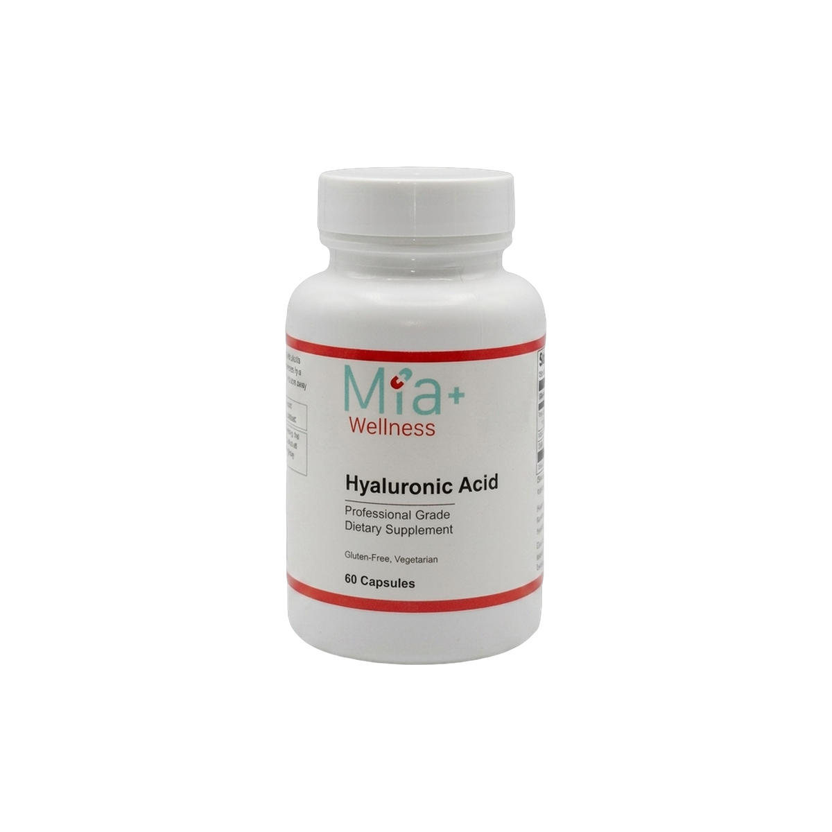 Hyaluronic Acid · Mia+Wellness (60 Capsules)