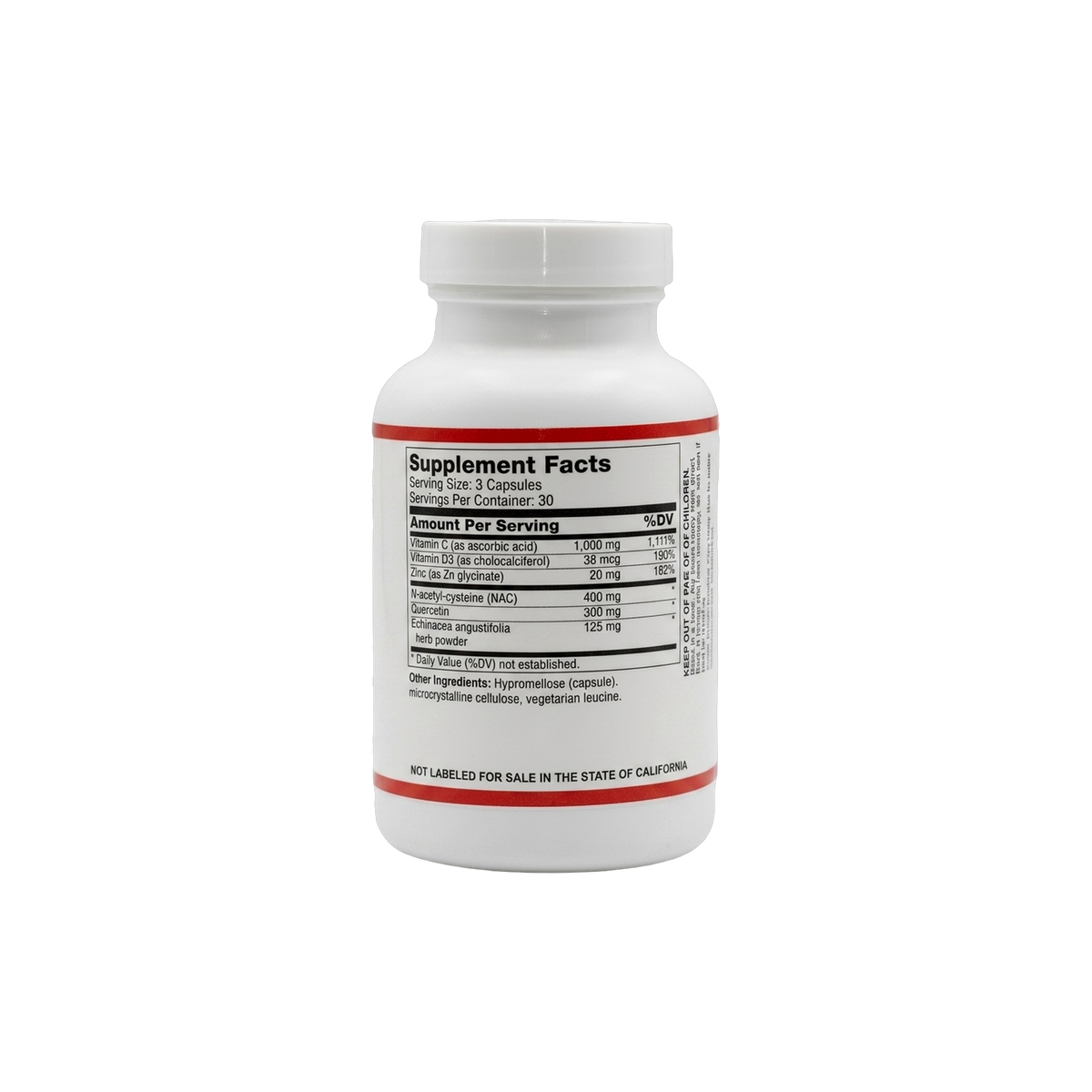 Immune Daily Support · Mia+Wellness (90 Capsules)