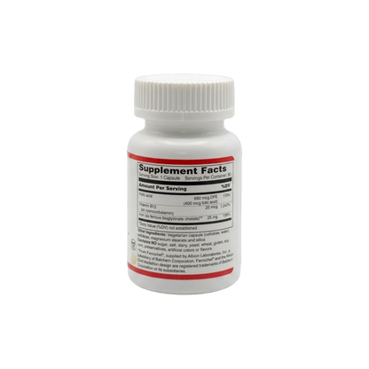 Iron 25mg · Mia+Wellness (90 Capsules)