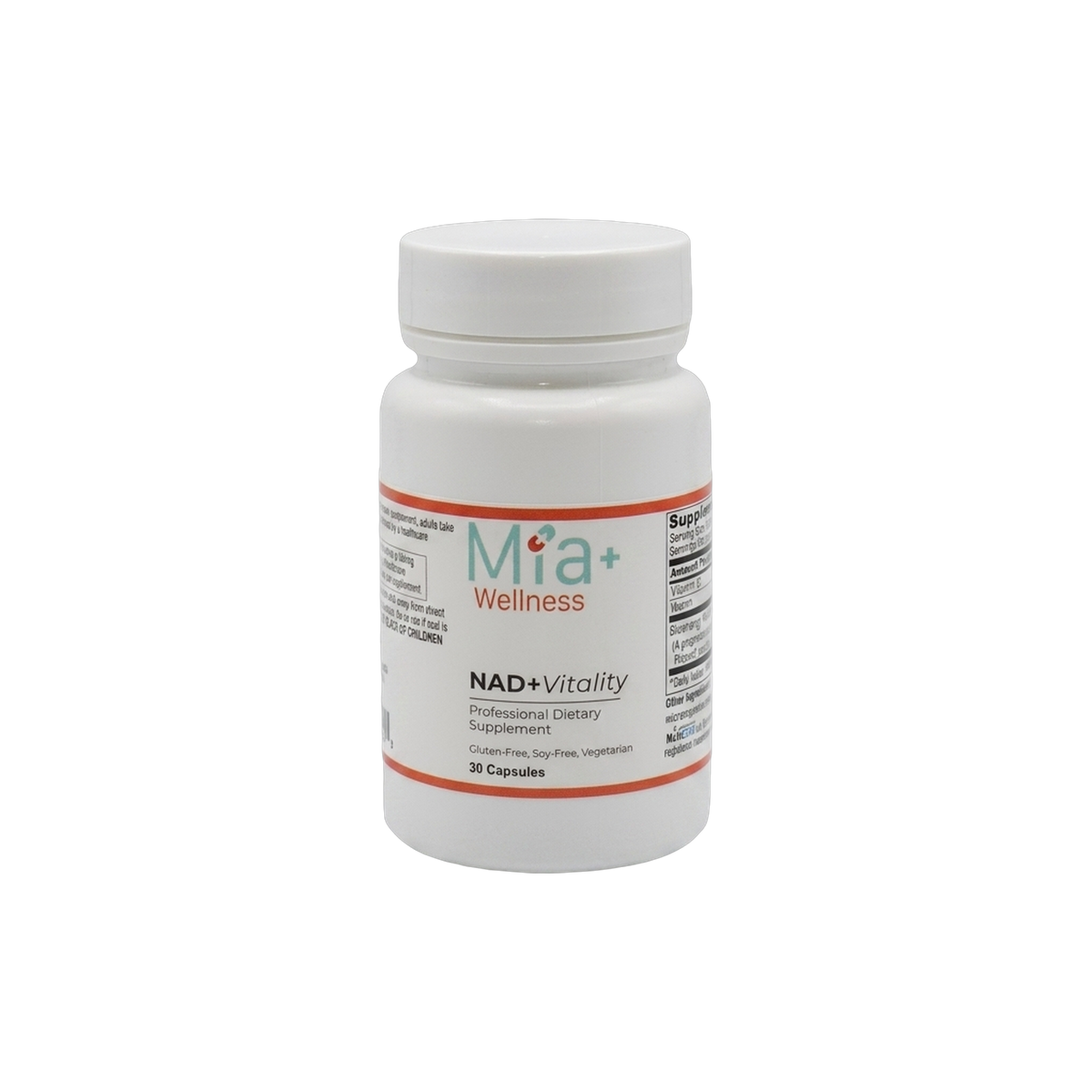 NAD + Vitality · Mia+Wellness (30 Capsules)